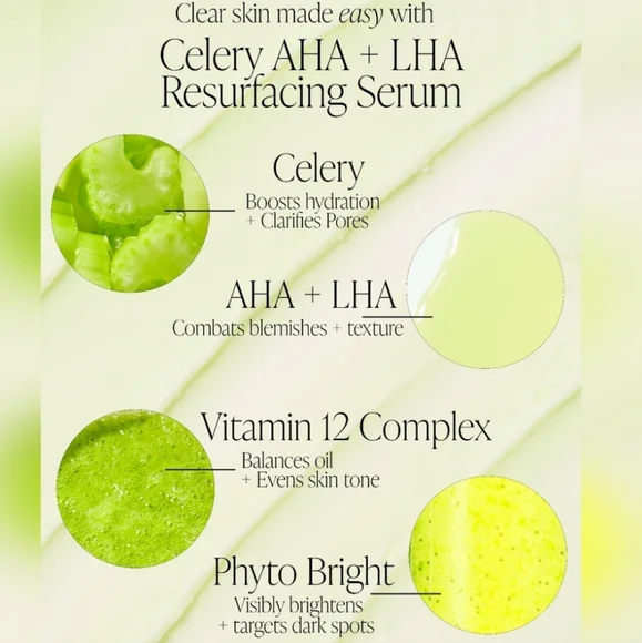 🆕️Byroe Celery AHA+LHA Resurfacing Serum